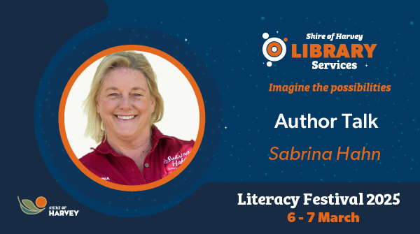 Author Talk with Sabrina Hahn (Harvey)