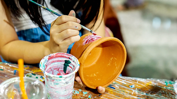 Pot Painting Workshop