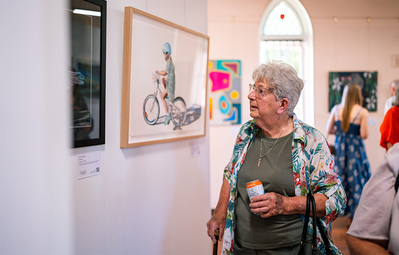 A closer look at one of the many artworks featured in this year’s exhibition.