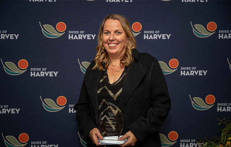 Appreciation Award recipient Kate Pfoeffer