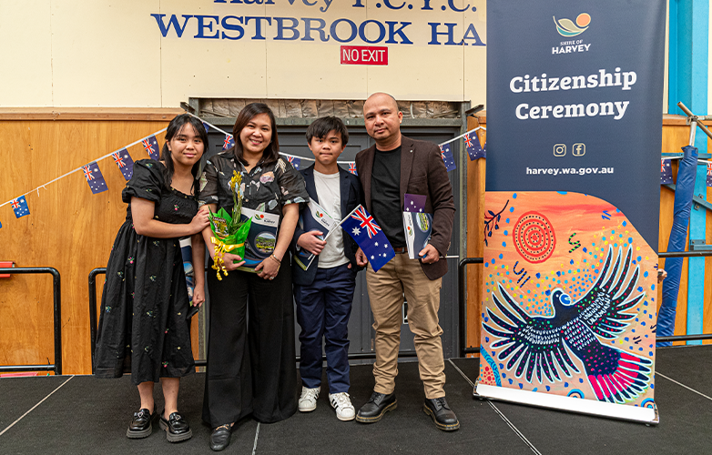 The 2024 Australia Day Breakfasts were held in Australind and Harvey and 32 citizens were welcomed across both events.