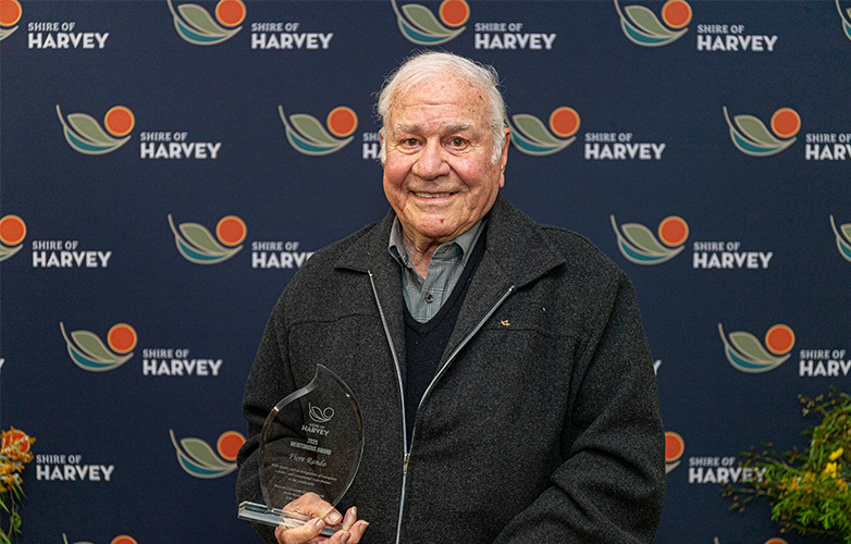 Meritorious Award recipient Fiore Rando
