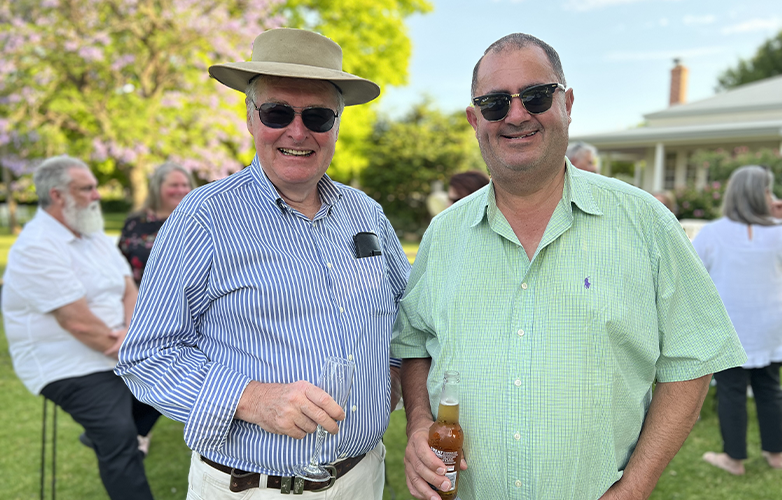 Paul Beech and Councillor Craig Carbone