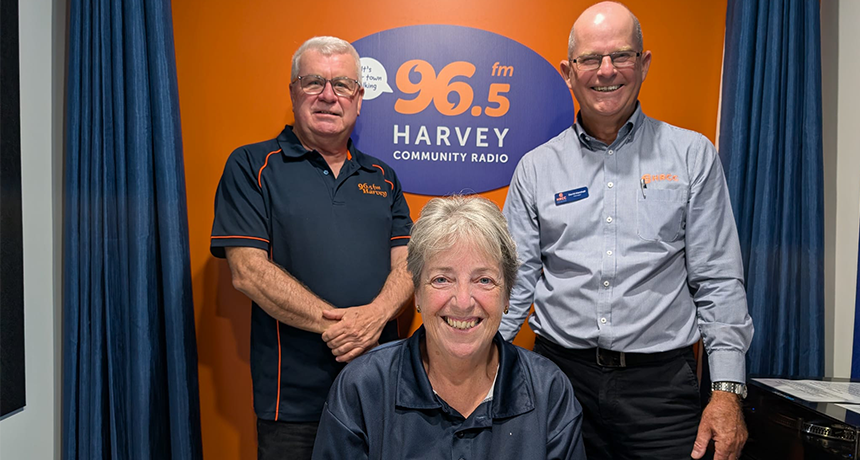 Ian Taylor, Shire President Michelle Campbell and David Marshall and
