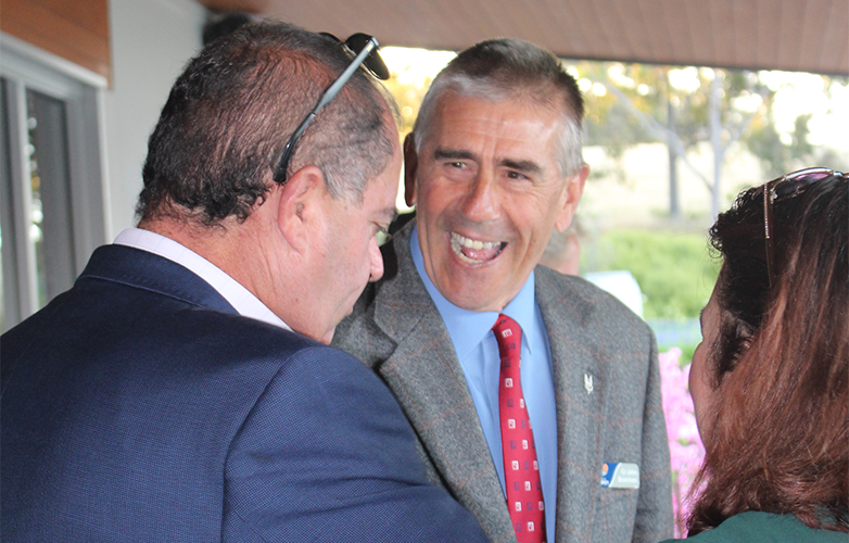 Shire of Harvey Deputy President John Bromham at the Celebration Dinner