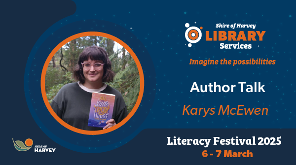 Author Talk with Karys McEwen (Harvey Library)
