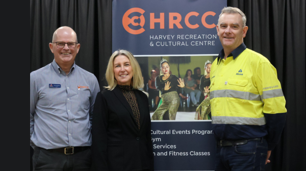 Alcoa of Australia and Shire of Harvey New Partnership