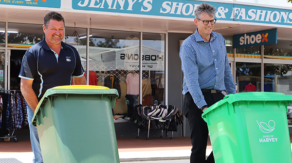 FOGO and Recycling Bins Available to Businesses