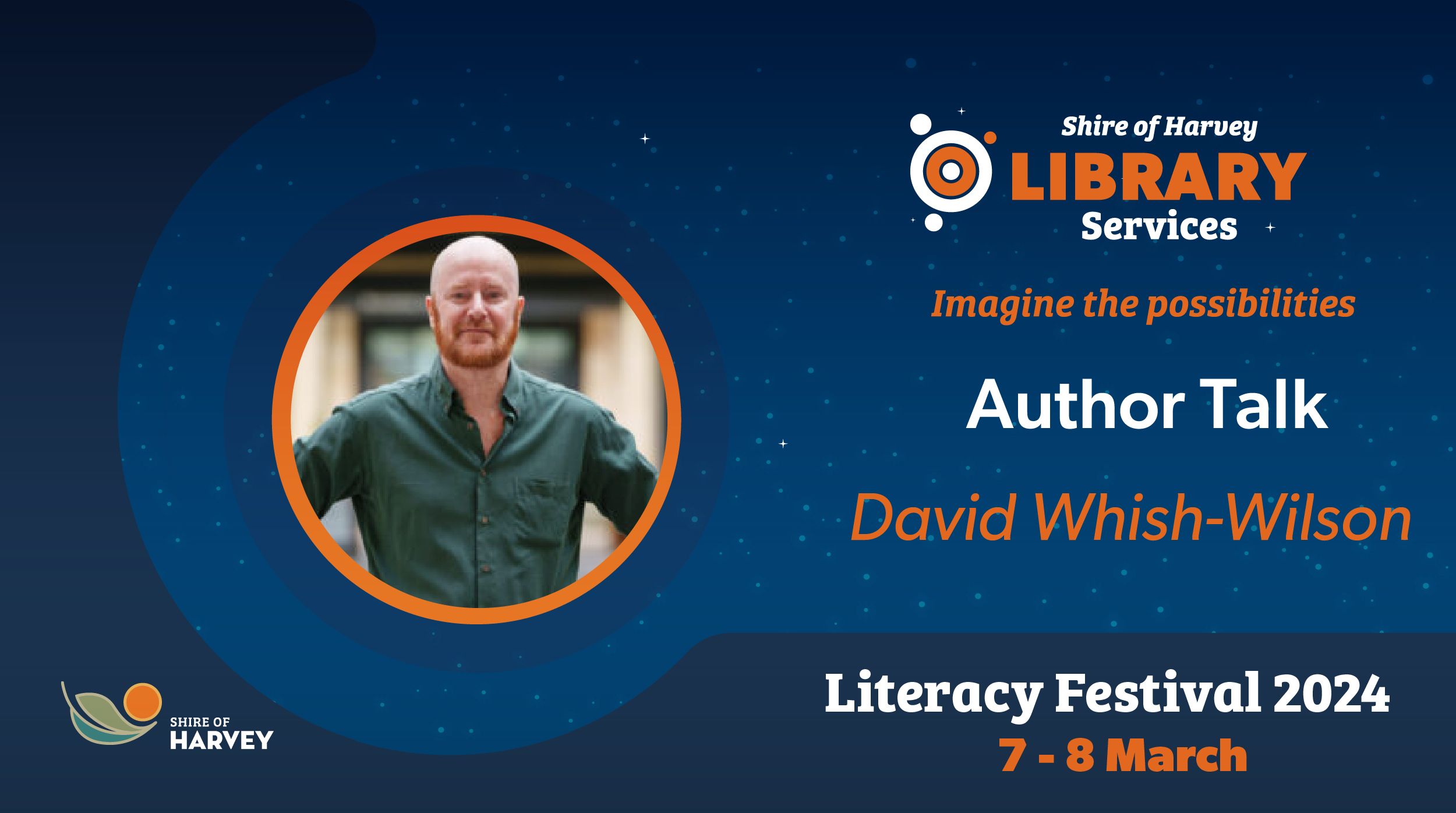 Author Talk - David Whish-Wilson (Australind Library)