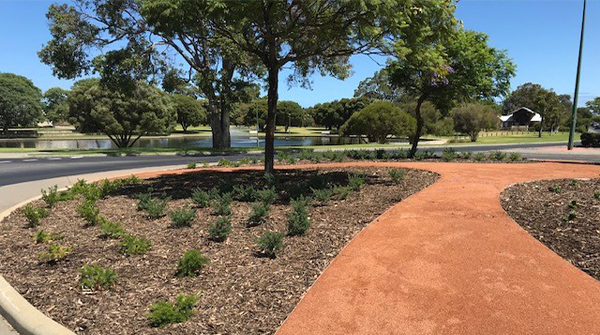 Fresh landscaping in Treendale