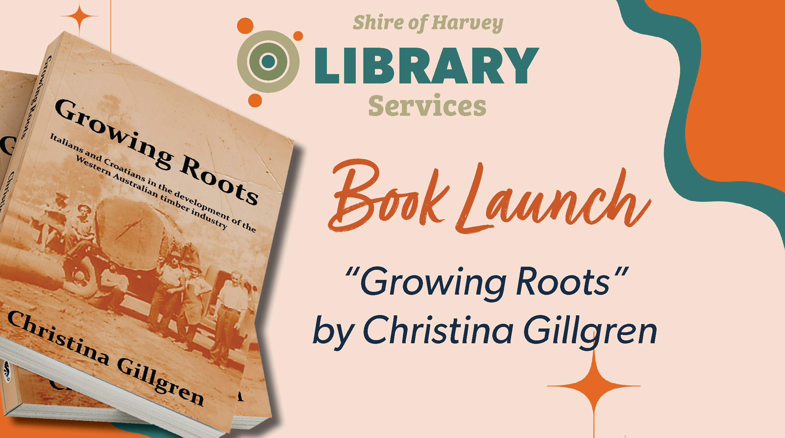 Book Launch Event: “Growing Roots” by Christina Gillgren