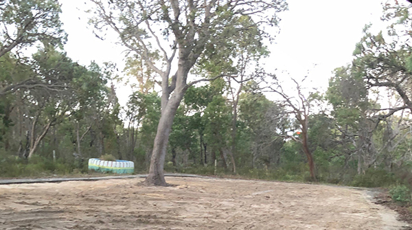 Old Playground Equipment Removed