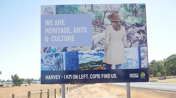 New Billboards Enticing Travellers to Visit Harvey