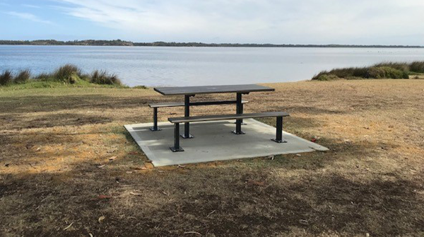 New Picnic Tables at Christina and Ridley Parks