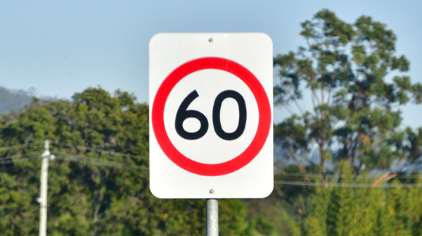 New speed limit