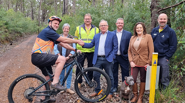 Shire progressing with trails project