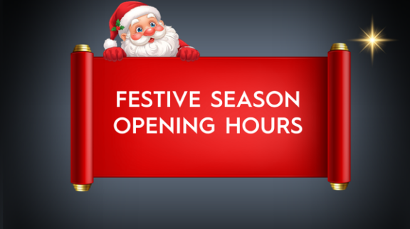 🎄Festive Season Opening Hours at LLC
