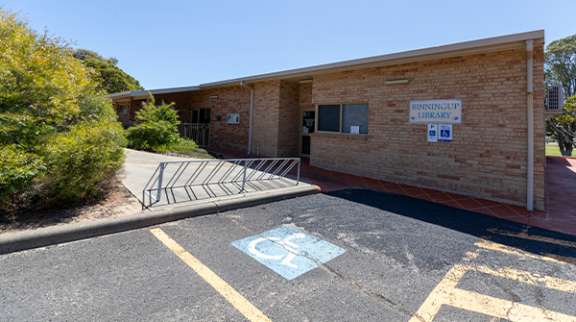 Binningup Library car park upcoming closure