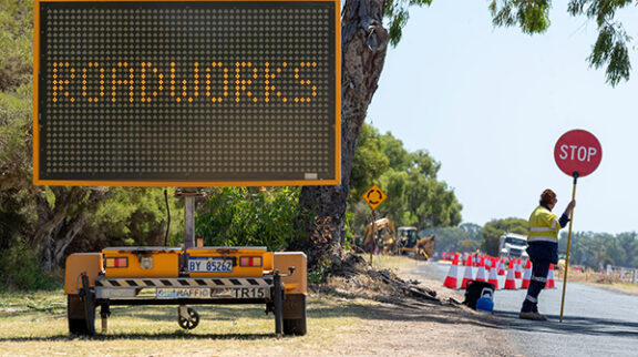 South Western Highway roadworks
