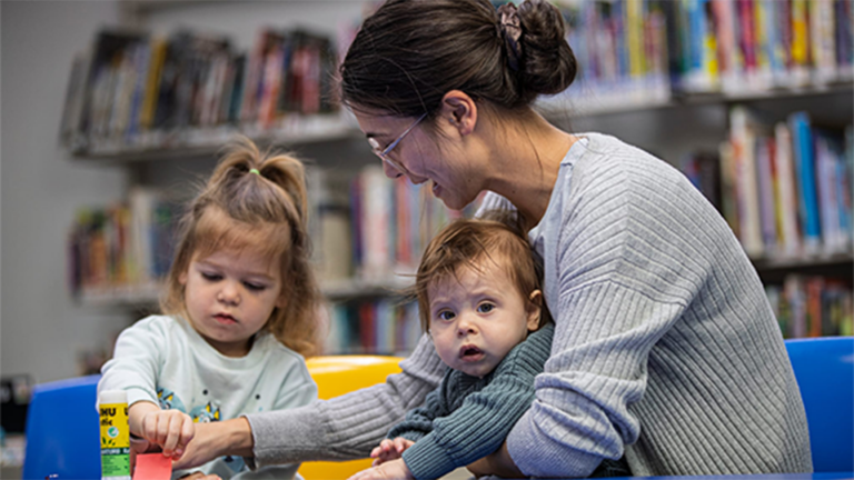 June at Harvey Library