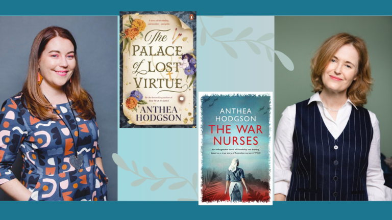 Anthea Hodgson in conversation with Rachael Johns