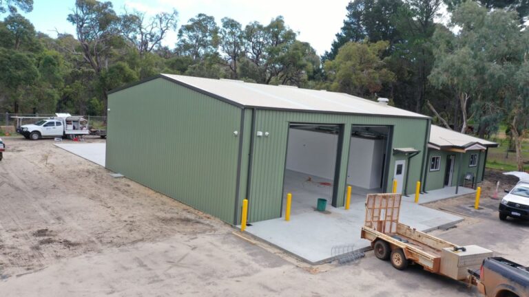 View of Leschenault Bushfire Brigade facility
